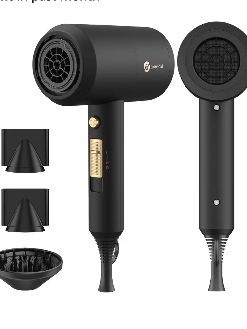 $60. slopehill Professional
Ionic Hair Dryer, Powerful 1800W New Open Box!